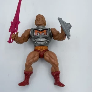 Armatura da battaglia vintage He-man Masters of the Universe 1983 funzionante con accessori - Foto 1 di 24
