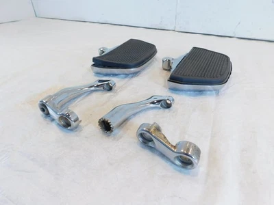 Harley Road King Electra Glide Highway Passenger Footboard Floorboard Brackets - Image 1 of 4