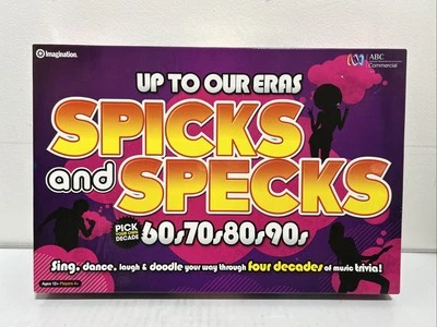 Spicks And Specks Board Game - Up To Our Eras- 1960's, 1970's. 1980's - Complete - Image 1 of 4