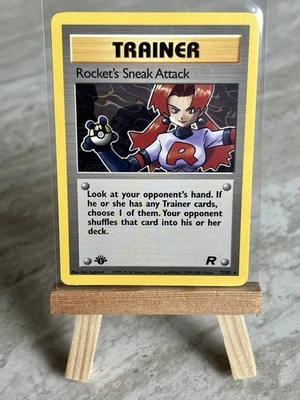 Pokémon TCG Rocket's Sneak Attack 72/82 1st Edition Team Rocket Non-Holo - NM(-) - Image 1 of 4