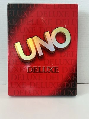 Uno Deluxe Edition Card Game 2001 - Image 1 of 4