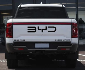 BYD Tiburón Puerta Trasera Letras Calcomanía Insertar Pegatinas 4X4 Utilidad Cualquier Color - Imagen 1 de 9