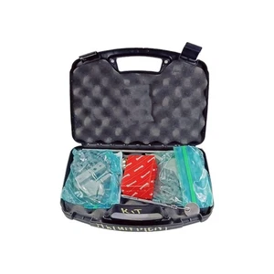 2 SHAFT ALIGNMENT CHAIN CLAMPS  MODEL SLS, WITH 2 STARRETT DIAL INDICATORS - Picture 1 of 12