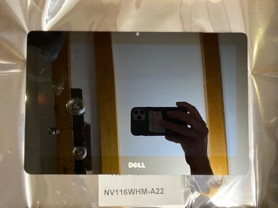 Laptop Bildschirm mit Rahmen - Original DELL - BOE - NV116WHM-A22 - Touch - Bild 1 von 3