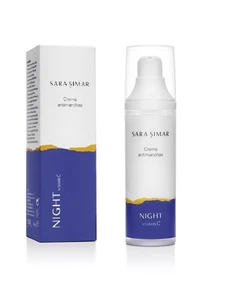 CREMA ANTIMANCHAS NOCHE ACLARANTE VITAMINA C 50 ml SARA SIMAR - Imagen 1 de 1