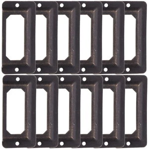  12 Pcs Storage Labels Organizer Frames Holders for Shelves Drawer Tag - Picture 1 of 12