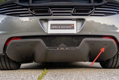 McLaren MP4-12C Cap For Diffuser RH Outside 2012 2013 2014 11A3804CP - Image 1 of 4