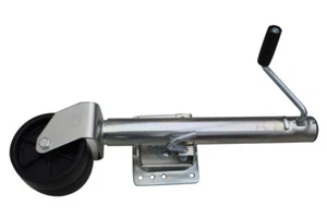 6in Rv Trailer Yacht Trailer Stand Guide Wheel Jack 1500lbs 9.8" Lifting Height - Picture 1 of 24