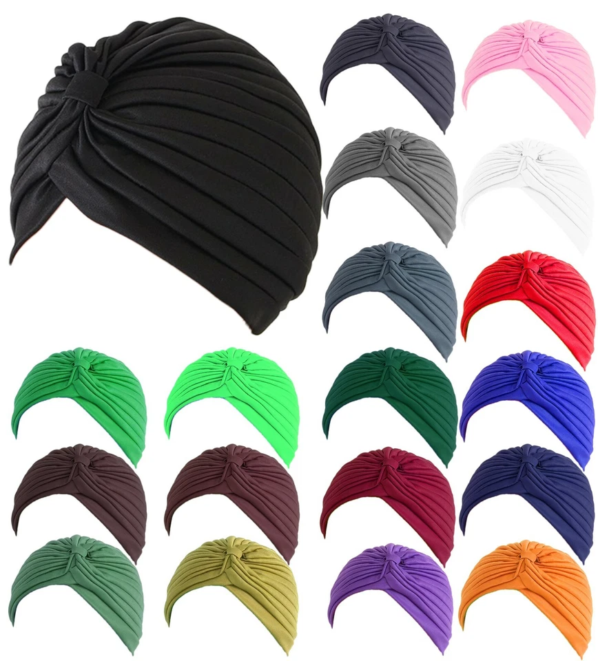 Turbans for Women Chemo Hats Hair Loss Cap Head Wrap Head Turban - Image 1 of 1