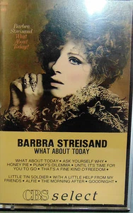 Barbra Streisand "What About Today" Cassette Canadian Release - Picture 1 of 3