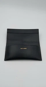 SAINT LAURENT Occhiali da sole Custodia magnetica in pelle 19 cm x 9 cm - Picture 1 of 12