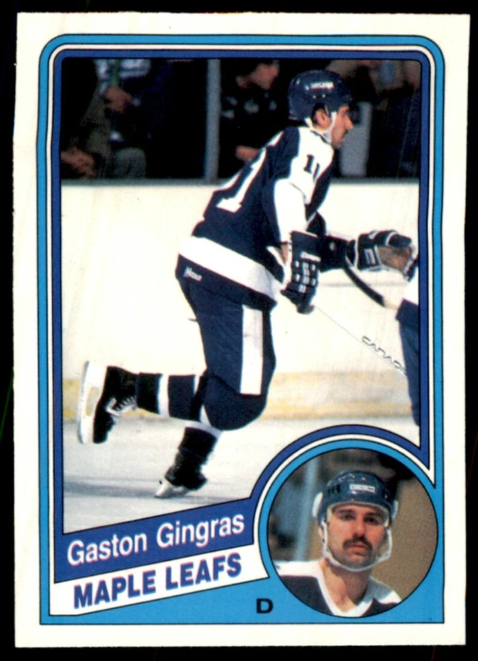 1984-85 O-Pee-Chee High Grade Gaston Gingras #303 - Image 1 of 2