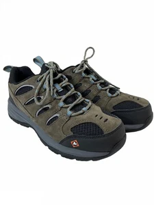 Stivali da trekking da donna Merrell Windoc ST marrone chiaro nero blu punta in acciaio taglia 7M - Foto 1 di 8
