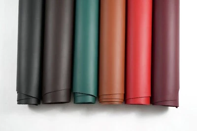 Italian Leather Hides 4.5-5 oz Top Grain Cowhide Full Sides - Image 1 of 2