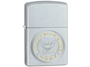 Zippo Windproof Lighter with Engraved U.S. Navy Seal 49148, New In Box - Picture 1 of 4