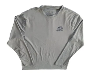 Vineyard Vines Herren XL Performance Langarm Rundhals Shirt Metallic Grau - Bild 1 von 12