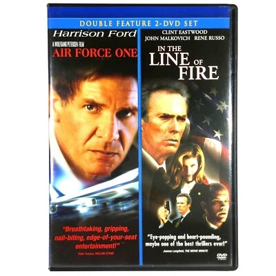 Air Force One / In The Line of Fire (2-Disc DVD, Widescreen)  Harrison Ford   - Image 1 of 4