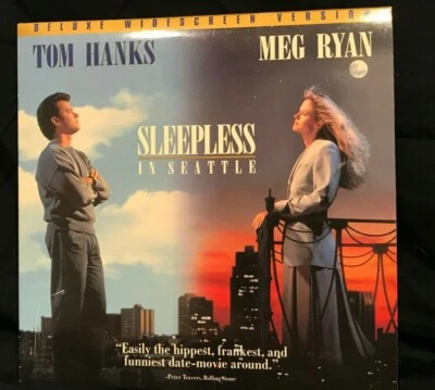 Sleepless in Seattle Deluxe Widescreen Edition Laserdisc / Tom Hanks Meg Ryan Foto 1 de 4