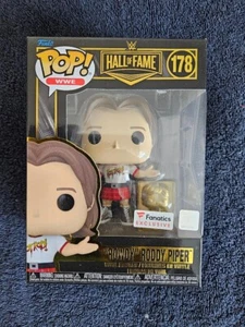 Funko Pop! WWE Fanatics Exclusive Hall of Fame ROWDY RODDY PIPER #178, Neu - Bild 1 von 6