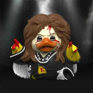 TUBBZ DUCK FIRST EDITION OZZY OSBOURNE DIARY OF A MADMAN HEAVY METAL ROCK MUSIC - Picture 1 of 3