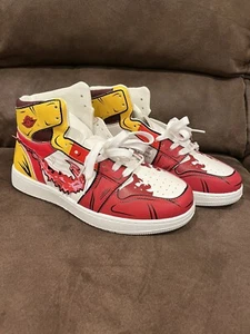 Sneakers alte 3D da uomo BospkoinD taglia 44 (US 10) anime Demon Slayer - Foto 1 di 7