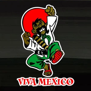 Mexico Mexican Andele! Viva Mexico LARGE 9.5"x13.5 Vinyl Decal Sticker Mexicano! - Picture 1 of 1