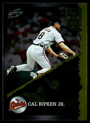 1995 Score Cal Ripken Jr. #HG6 Hall of Gold Baltimore Orioles - Image 1 of 2