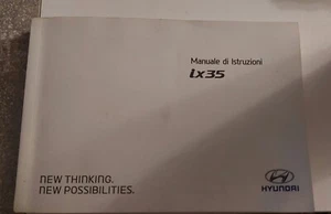 Libretto Uso  E  Manutenzione Hyundai Ix 35   2013 - Foto 1 di 3