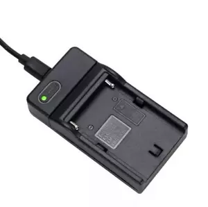 Battery Charger fr Sony NP-FM50 FM55H NP-FM30 NP-FM70 NP-FM90 QM51 QM51D 1065165 - Picture 1 of 6