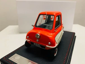 SUM 1/18 Resin Model Trailer Peel P50 A1 Red/White Limited Edition Model New - Picture 1 of 8