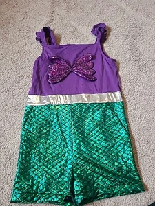 Little Mermaid Romper. Size 13/14 Girls - Picture 1 of 5
