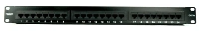 Black Box Econo Cat5E Universal Patch Panel, 24 Port - 10066860 - Image 1 of 2