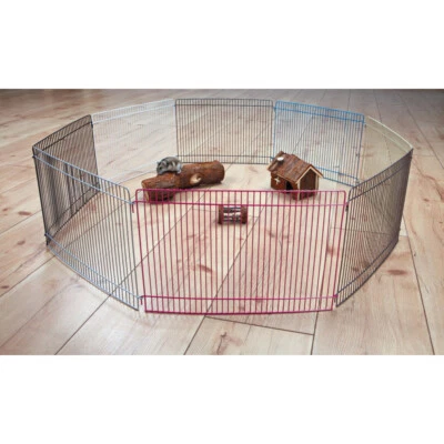 Trixie Corral Joy para Animales Pequeños - 8 Elementos, 34x23 CM, Ampliable - Imagen 1 de 2