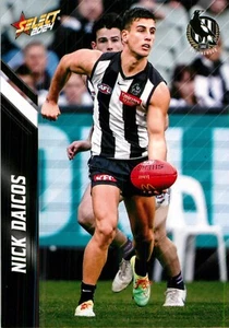 2024 Collingwood Magpies AFL Select Footy Stars Card - Nick Daicos - Picture 1 of 3