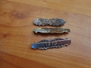 ROAD OPERATORS SAFETY COUNCIL BUS AWARD YEAR BARS FOR MEDALS 1966 1969 & 1973 - Picture 1 of 1