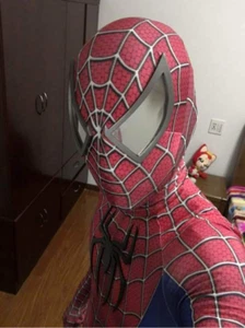 Spider-Man Cosplay Tobey Maguire Movie Bodysuit Zentai Suit Jumpsuits Clothing - Picture 1 of 8
