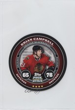 2009-10 Topps Puck Attax Brian Campbell