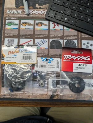 Lote de juego de engranajes de velocidad Traxxas 2x2, Powerhobby Metal 72T Spur Gear con piñón 21T 5 mm Foto 1 de 4