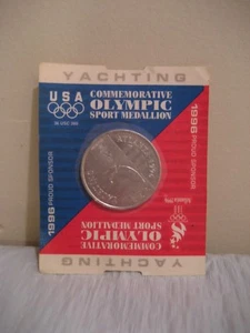 1996 yachting commemorative olympic sport medallion - Picture 1 of 2