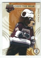 2005-06 Hershey Bears (AHL) Coco the Bear