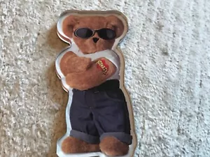 MOM PELUDDY OSO RESINA NEVERA IMÁN GAFAS DE SOL EN recuerdo - Imagen 1 de 2