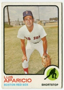 1973 Topps #165 Luis Aparicio Boston Red Sox - Picture 1 of 2