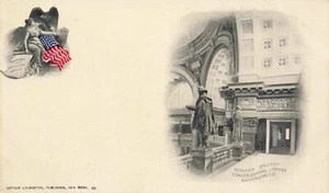 Postcard Private Mailing Card Rotund Gallery Congressional Library Washington DC - Picture 1 of 2