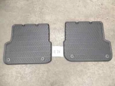 Nuevo par de alfombrillas traseras para todo tipo de clima Audi 2005-2012 A6 4F0061511A041 OEM Foto 1 de 2