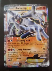💥 Pokemon Machamp EX Ancient Origins 37 Foil Ultra Rare 37/98 Fighting NM - Picture 1 of 2