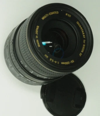 Quantaray AF 55-200mmD f/4-5.6 QD Lens for Nikon Japan - Image 1 of 3