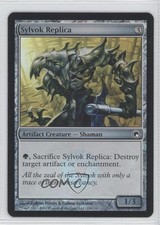 2010 Magic: The Gathering - Scars of Mirrodin Foil Sylvok Replica #210 0b5