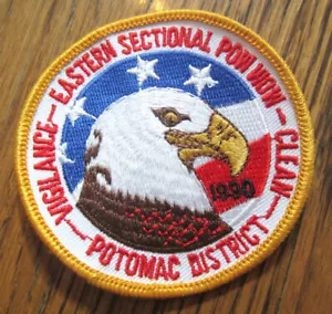 Royal Rangers Rr Uniform Patch Eastern Sectional Pow Wow 1990 Potomac Eagle - Bild 1 von 1