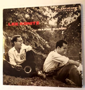JAZZ LP "Lee Konitz with Warne Marsh" Atlantic 1217 - Imagen 1 de 4