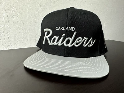 Бейсболка Mitchell & Ness NFL Oakland Raiders 2 тона 3M светоотражающая с надписью Bill - Изображение 1 из 4